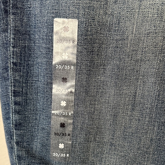 Lucky Brand Indigo Sweet Mid Rise Boot Cut Jeans. Size 20/ 35r. - Picture 3 of 12
